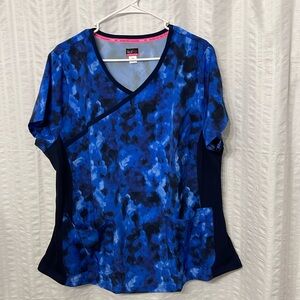 Koi lite stretch scrub top